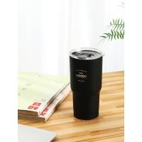 ราคา MINISO แก้ว แก้วเก็บความเย็น Miniso Classic Black White Series Steel Bottle ขนาด 580 mL (21281253458)