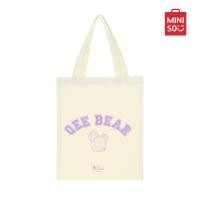 ราคา MINISO กระเป๋าผ้าสะพายใส่ของ Qee Bear Series Vertical Cool (22772937964)