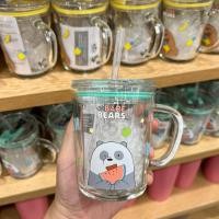 ราคา Miniso แก้วน้ำ แก้วน้ำพร้อมหลอดคอลเลคชัน We Bare Bears 5 0 ขนาด 400mL (22843332951)
