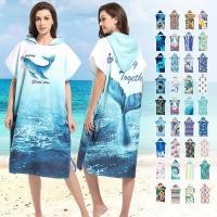 ราคา ขายดี เสื้อคลุมอาบน้ํา ผ้าขนหนู มีฮู้ด ขนไฟเบอร์ แห้งเร็ว สําหรับผู้ใหญ่ เล่นเซิร์ฟ ชายหาด (24514373667)