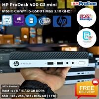 ราคา คอมพิวเตอร์มินิ HP ProDesk 400G3 Mini CPU Core i5 6500T Max 3 1 GHz Gen6 SSD WIFI Bluetooth (25207809258)
