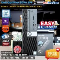 ราคา คอมพิวเตอร์ Dell Optiplex 5070 SFF i5 9500 MAX 4 40GHz การ์ดจอแยก AMD 2GB เครื่องสวยแรงๆ งานกราฟฟิค เล่นเกมส์ WIFI BT (25210485880)