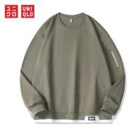 ราคา Uniqlo เสื้อกันหนาว แขนยาว ผ้าฝ้าย ทรงหลวม ไซซ์ Pllus แฟชั่นสําหรับผู้หญิง (23359137950)