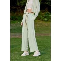 ราคา สต็อกสินค้าพร้อมแล้ว แห้งเร็วกางเกงขายาว คุณภาพสูงสุภาพสตรีระบายอากาศได้กางเกงทรงตรง (25730278735)