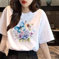 ราคา มีสินค้า เสื้อฮาวายชายหาดสตรีทันสมัย2567 เสื้อลายดอกสวยๆ สไตล์รีสอร์ทลำลองทุกวัน เสื้อยืดฤดูร้อนทรงหลวมและระบายอากาศได้ดี (28850491414)