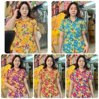 ราคา เสื้อลายดอก T8 ผ้าคัตตอน สีไม่ตก ไม่หด มีทรงตรง เข้ารูป ไม่ร้อน ไซสืใหญ่ (28550644019)