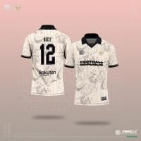 ราคา เสื้อโปโลแขนสั้น คอปก ลายทีมชาติฟุตบอล Barcelona Jersey Rakuten Jersi สไตล์เรโทร สําหรับผู้ชาย และผู้หญิง (25508304529)