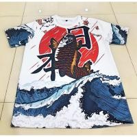 ราคา เสื้อยืดลายปลาคราฟ ญี่ปุ่น ใส่สบายไม่ร้อน (23850081608)