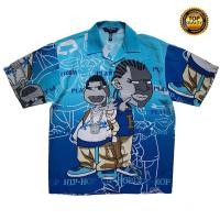 ราคา ฮาวายลายฮิปฮอป 2 คน พื้นสีฟ้า (25767036133)