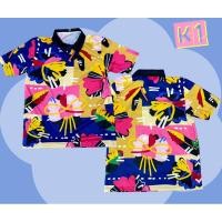ราคา 2024 เสื้อโปโลลายดอก เสื้อสงกรานต์คอปก (25529691815)