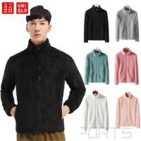 ราคา Uniqlo เสื้อแจ็กเก็ตกันหนาว แขนยาว ผ้าขนแกะ แต่งซิป ให้ความอบอุ่น สําหรับผู้หญิง และผู้ชาย (17491762533)