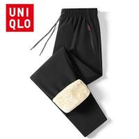 ราคา Uniqlo กางเกงกีฬา กางเกงวิ่งจ๊อกกิ้ง ลําลอง ผ้าฝ้าย แต่งซิป ให้ความอบอุ่น สําหรับผู้ชาย (21494512109)