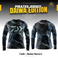 ราคา ร้านตกปลา แบบละเมิดลิขวิด Baju PANCING DAIWA NATURE EDITION เสื้อกีฬาตกปลา DAIWA NATURE EDITION (23580702703)