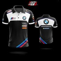ราคา Motocar BMW เสื้อโปโลลําลอง เย็บปะติดปะต่อกัน สีดํา และสีขาว (22780569242)