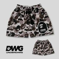 ราคา Bape DIOR STUSSY Above The Knee Mesh Sublimated Shorts Unisex (24227300509)