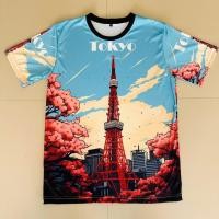 ราคา เสื้อยืดลาย Tokyo Tower สีสันสดใส สไตล์ญี่ปุ่นเป็นเอกลักษณ์ (24171662400)