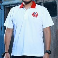 ราคา เสื้อโปโลรวงข้าวสีขาว ปกแดง คุณภาพพรีเมี่ยม (25370554418)