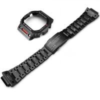 ราคา สายนาฬิกาข้อมือ กรอบไทเทเนียม โลหะ สําหรับ Casio DW 5600 DW5610 GW M5610 GW M5600 GWB5600HR DW5600E (16432069601)
