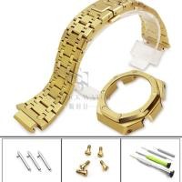 ราคา Watchband Strap Bezel For Casio G Shock GA 2100 Series Case Stainless Steel Metal Wristband Frame GA2100 GA 2100 1A Watch band Bracelet (3769980620)