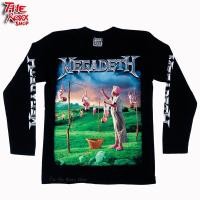 ราคา เสื้อวง Megadeth แขนยาว MS 169 ป้าย The Maxx (25272051735)