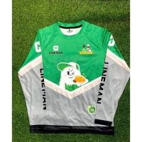 ราคา เสื้อแขนยาวคอกลมไลน์แมนกันแดดกันลมได้ดี ราคาถูก แขนยาว พร้อมส่ง (23262976273)