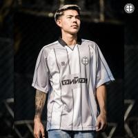 ราคา เสื้อบอลวินเทจ โอเวอร์ไซส์ คอปก ทรงสตรีท ลายเรียบสไตล์ยุค 90 (29450121243)