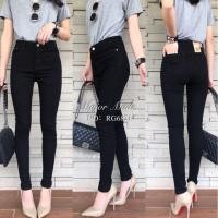 ราคา Ruige Jeans กางเกงยีนส์ขาเดฟสีดำ No RG6821 (1754303997)