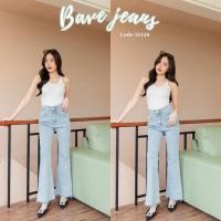 ราคา ? ? ? ? กางเกงยีนส์ขาม้า เอวสูง ผ้ายืด เฟดสีสวย Code51328 (20292236144)