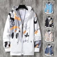 ราคา เสื้อกันหนาว มีฮู้ดดี้ มีซิป ลายการ์ตูนหมีน่ารัก สําหรับผู้ชาย (23280382047)