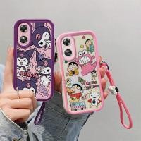 ราคา เคส oppo a18 oppo a38 เคสโทรศัพท์มือถือ ลายการ์ตูนตาบันไดน่ารัก สําหรับ oppo a18 4g oppo a38 4g (24474657512)