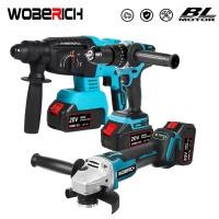 ราคา ชุดเครื่องมือสว่านไฟฟ้า ไร้แปรงถ่าน 125 มม 13 มม สําหรับแบตเตอรี่ Makita WOBERICH 18V (24318111150)