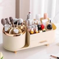 ราคา กล่องใส่เครื่องสำอางค์แบบหมุนได้360 พร้อมลิ้นชัก กล่องใส่เครื่องสำอางค์ (24925881782)