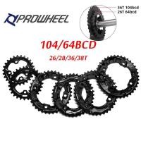 ราคา Prowheel ใบจานหน้าจักรยาน 104 64BCD 26T 28T 36T 38T สําหรับรถจักรยานเสือภูเขา 10 11S Shimano 2 ชิ้น (18631780595)