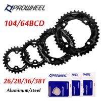 ราคา Prowheel ใบจานหน้าจักรยานเสือภูเขา ความเร็ว 10 11 ระดับ 104bcd 64bcd 26T 28T 36T 38T (20331790041)