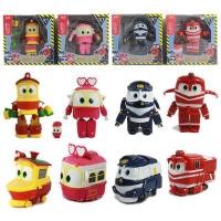 ราคา Robot Trains Transformation Anime Figures PVC RT Kay Alf Duck Selly Train Car Robot Toys Kids Gift (16520446041)