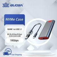 ราคา กล่องอะแดปเตอร์ M2 SSD Enclosure NVMe USB3 1 Gen 2 10Gbps PCIe SSD สําหรับ M 2 NVMe SSD Disk Tool Free M 2 SSD Case NVMe SSD Reader M2 USB พร้อมสาย OTG (22249722668)