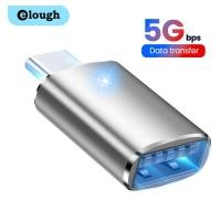 ราคา Elough อะแดปเตอร์แปลง USB 3 0 เป็น type C OTG USB type C ตัวผู้ เป็น Micro USB ตัวเมีย รองรับ 1080P สําหรับ Samsung Galaxy S10 S20 USB C OTG (15277876804)