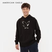 ราคา American Eagle Graphic Hoodie เสื้อ ฮู้ดดี้ ผู้ชาย กราฟฟิค NMSC 019 2092 001 (17995443888)