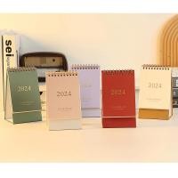ราคา ปฏิทินตั้งโต๊ะ ปี 2024 ลายพื้นสี ปฏิทินเล็ก Calendar 2567 (20483222191)