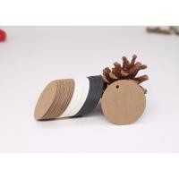 ราคา ป้ายแท็ก แท็กแขวนเสื้อผ้า ป้ายกระดาษ paper tag ทรงกลม (2182889970)