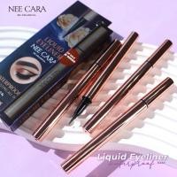 ราคา นีคาร่า อายไลเนอร์ แบบแท่ง หัวพู่กัน กรีดง่าย กันน้ำ N450 ของแท้100 NEE CARA LIQUID EYE LINER (15356564061)