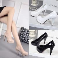 ราคา รองเท้าส้นสูงหัวแหลม ส้นสูง 10 ซม ไซส์ 37 42 (12760584093)
