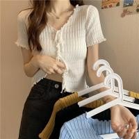 ราคา เสื้อครอปไหมพรมคอกลม สไตล์เกาหลี ไหมพรมสีพื้น ยืดตามตัวน่ารักๆ ใส่ได้ทุกวัน 943 (24872764980)