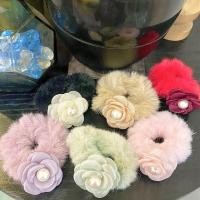 ราคา ยางรัดผมดอกคามิลเลีย ยางมัดผมชาแนล ยางรัดผมขนมิ้ง (12373502099)