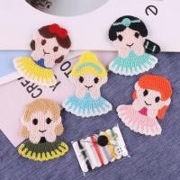 ราคา กิ๊บติดผมเจ้าหญิงดิสนีย์ princess disney กิ๊บติดผมถักโครเชต์ crechet handmade (23677576664)