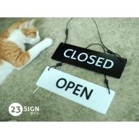 ราคา ป้าย Open ป้ายเปิด ปิด ป้ายอะคริลิค ป้าย Closed ป้ายแขวน (23343054152)
