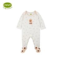 ราคา ENFANT อองฟองต์ ชุดหมียาวเด็ก สำหรับเด็กอายุ 0 3 เดือน คอลเลกชั่น หมีกางเต็นท์ ผ้าคอตตอนออร์แกนิก สีครีม (24121564552)