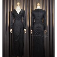 ราคา LUXURY707 FN0306 ชุดไปงานแต่ง เนื้อกลิตเตอร์วิบวับแต่ไม่เว่อร์ (17658515836)