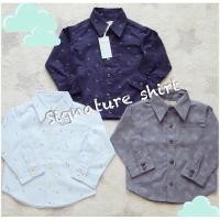 ราคา พร้อมส่ง เสื้อผ้าเด็กผู้ชาย เชิ้ตแขนยาวเด็ก เสื้อเชิ้ต COTTON 100 (4646759459)