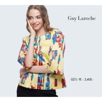 ราคา Guy Laroche เสื้อ ผู้หญิง Blouse Soft cotton พิมพ์ลาย GZ1LYE (20365437741)